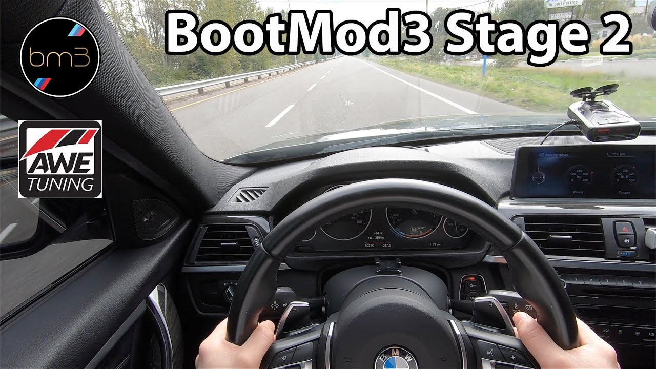 F30 BMW 335i BootMod3 Stage 2 POV Drive + Впечатления