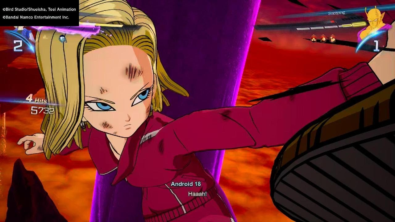 Android 18 vs Piccolo