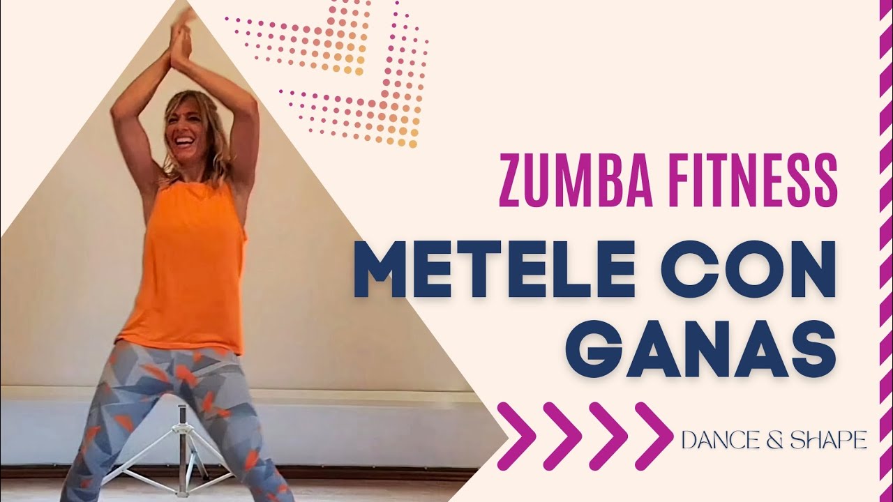 ZUMBA DANCE CHOREO | Metele Con Ganas |Bachata Fusion
