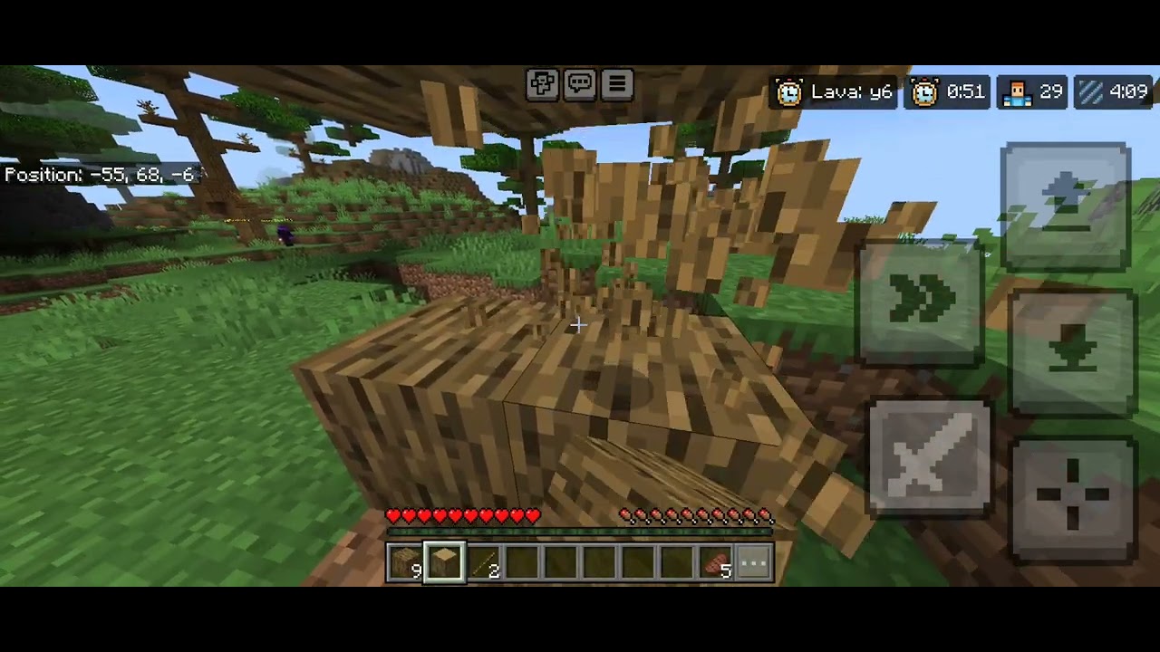 1st time playing lava survival