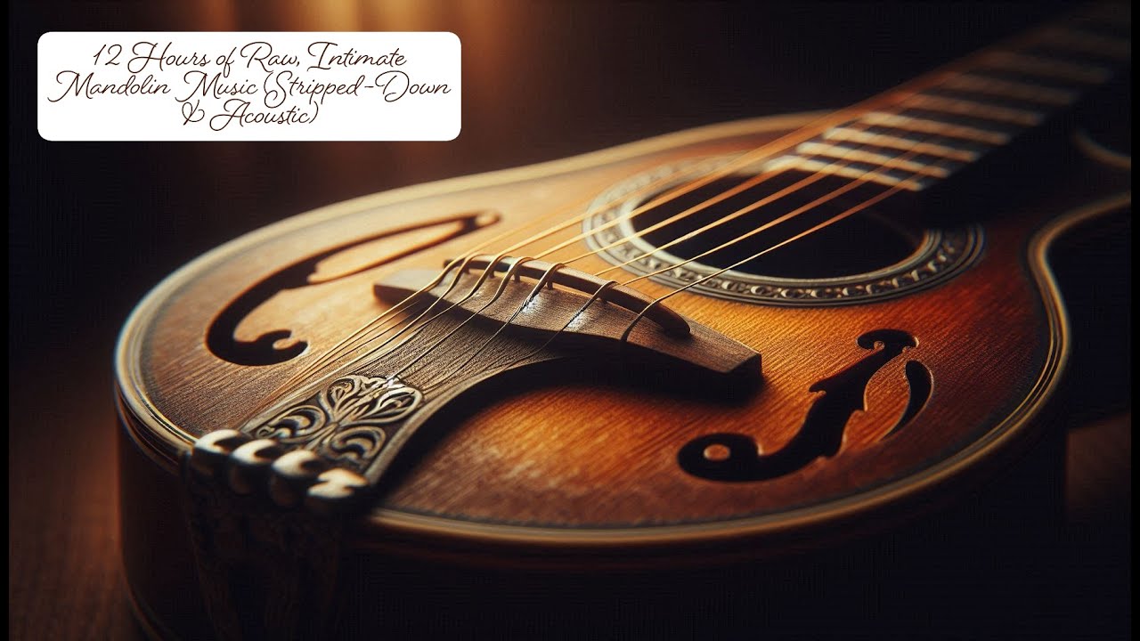 12 Hours of Raw, Intimate Mandolin Music Stripped Down & Acoustic