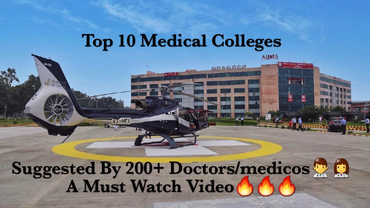 Top 10 best medical colleges in India 2020