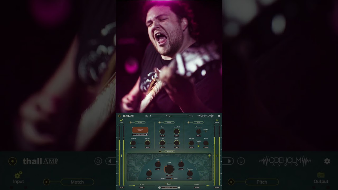@OdeholmAudio Thall Amp goes so hard. Man, I love this plugin. #thall #metal #guitartone
