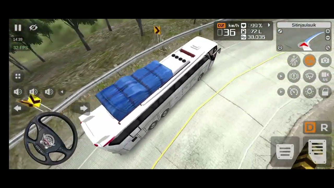 HOW TO NEW UPDATE in bus simulator indonesia game play vlog  (2) 🎭