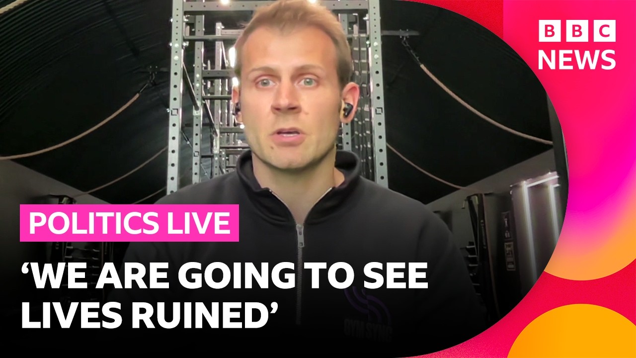 Gym owner takes on politicians over business rates | BBC Politics Live