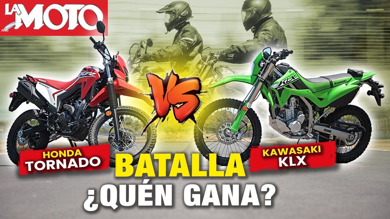 COMPARATIVO | Honda XR300L Tornado  vs Kawasaki KLX 300, ¿CUÁL COMPRARÍAS?