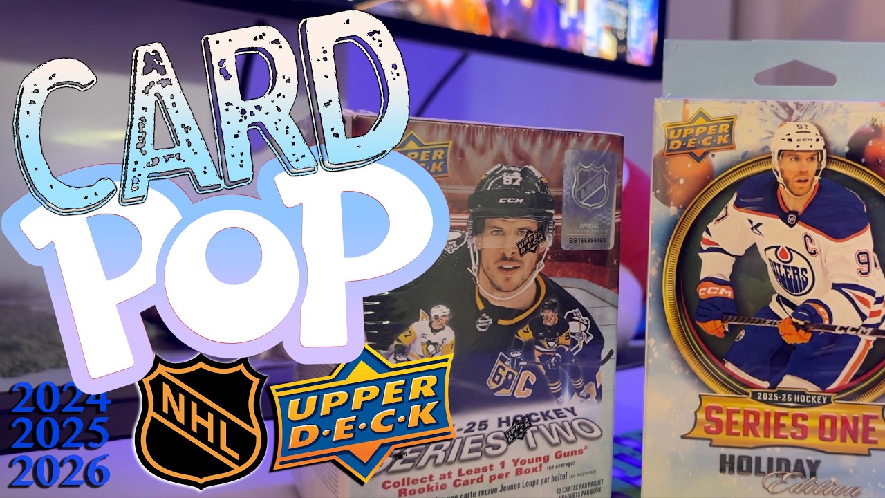 2024 2025 Upper Deck Series Two Hockey Blaster and 2025 2026 Holiday Series One Blister Breaks