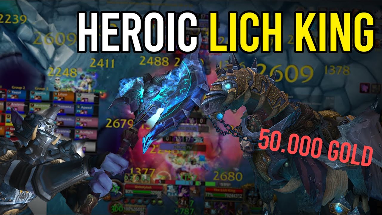 First HEROIC LICH KING On My Unholy DK Was Crazy