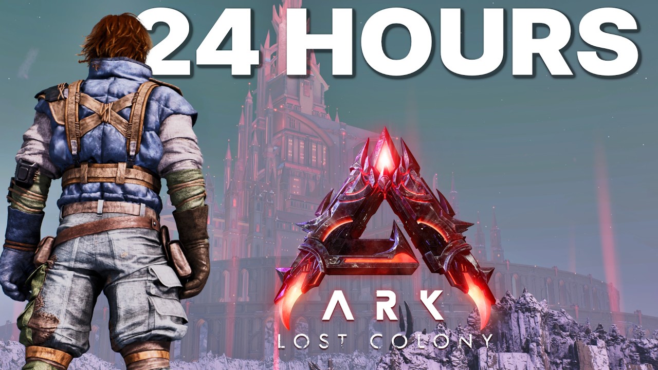 I Attempted To Beat ARK LOST COLONY In 24 HOURS!