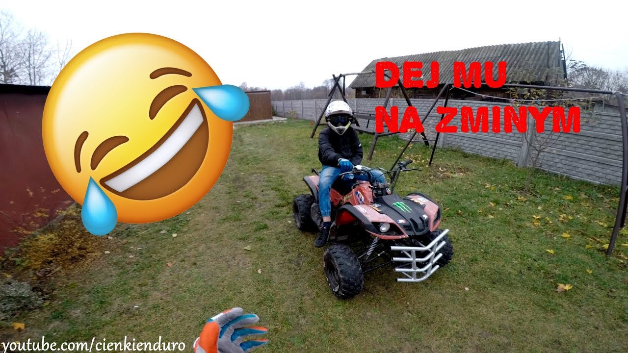 Zabawa u Project Cross Enduro quadzisz Dejwa | Ekipa | lot przez kierownice i zatarty KTM