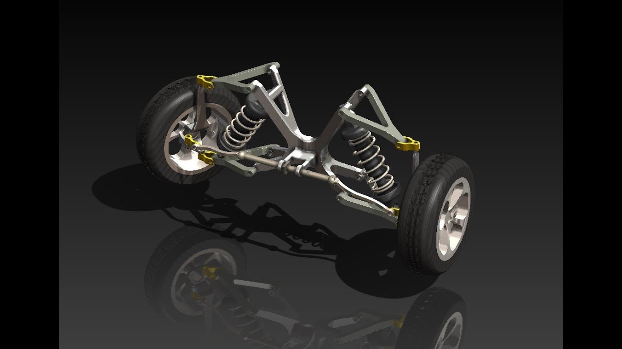 11 - مدل‌سازی فنر مارپیچ (Coil Spring) خودرو در سالیدورکس (SolidWorks)