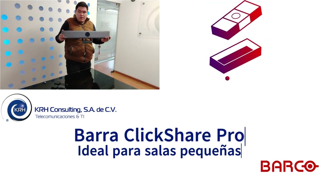 Barco -  Barra ClickShare Pro