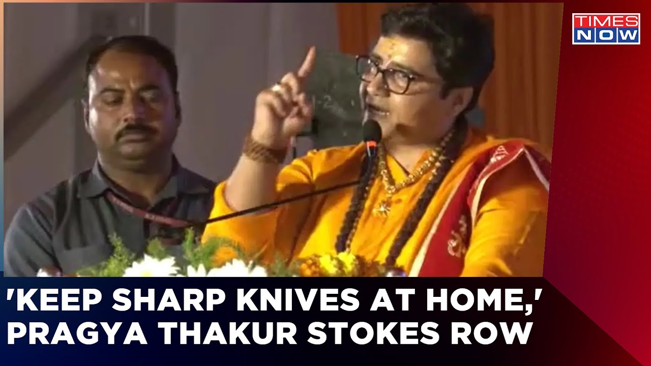 'Keep Weapons To Attack Enemies': BJP MP Pragya Singh Thakur Comment Triggers Controversy