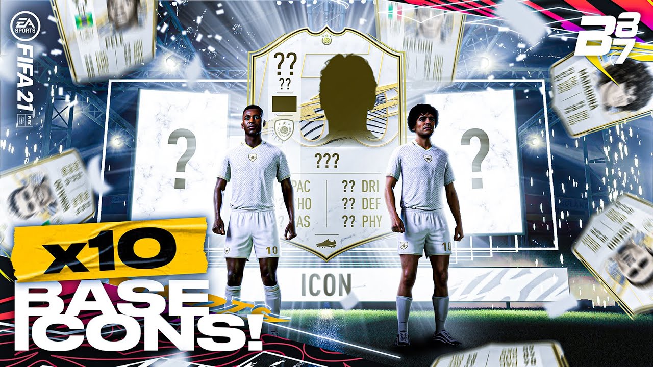 10X GUARANTEED BASE ICON PACKS! | FIFA 21 ULTIMATE TEAM