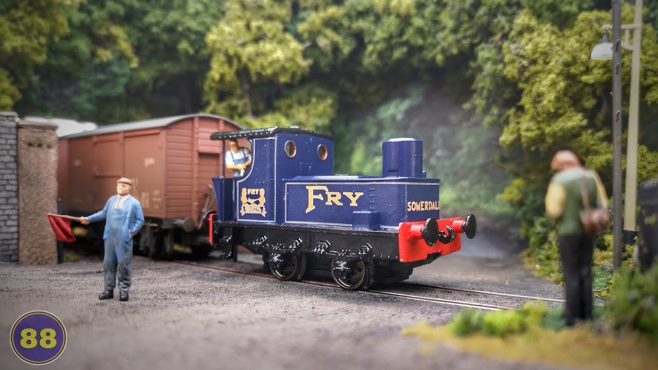 Fry's Somerdale Sentinel - Micro Layout - Model Trains with Real Sound