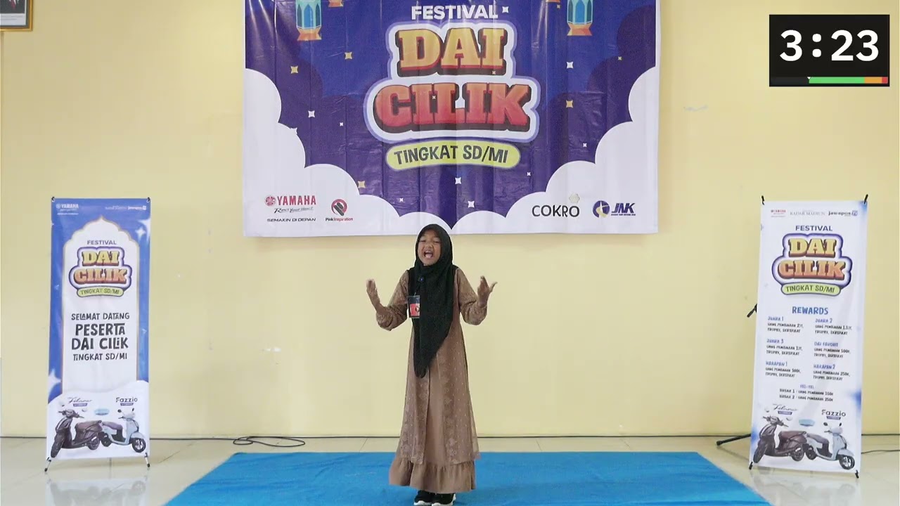 LOMBA DAI CILIK  RADAR MADIUN AQILA SDN GENENG 3
