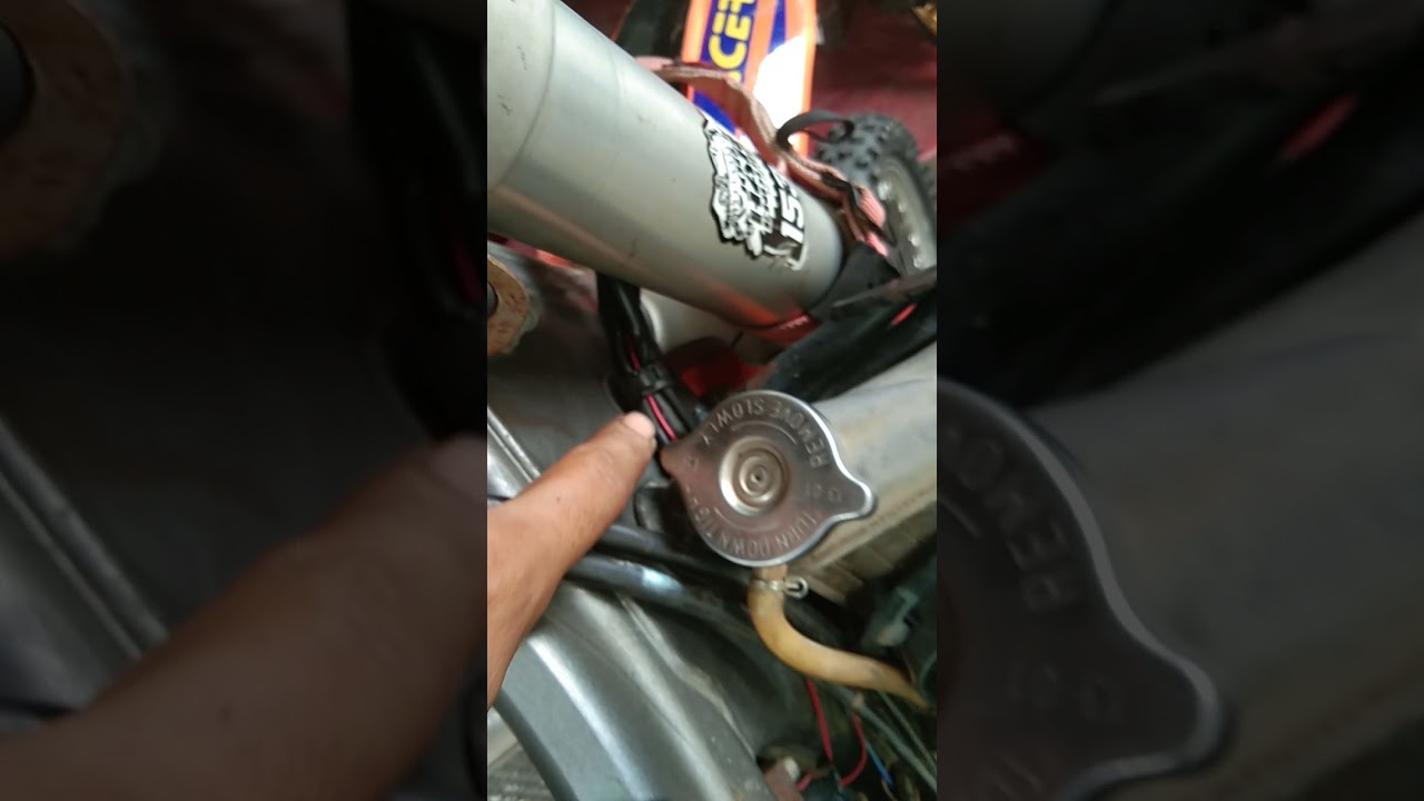 seting ktm 350 Build Up susah hidup.