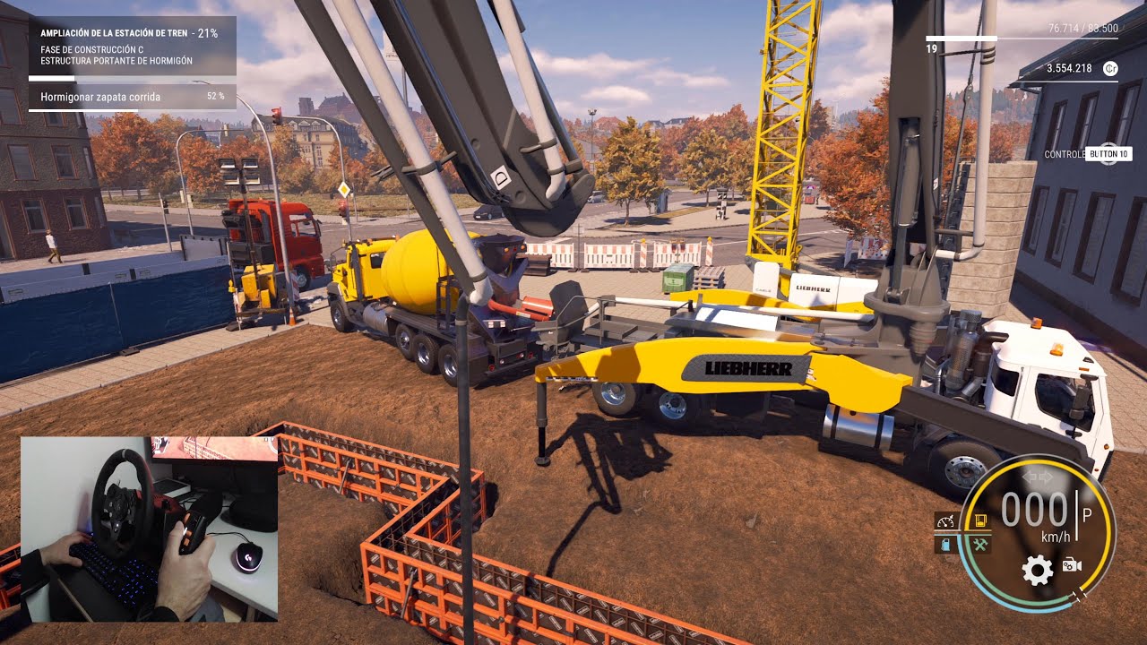 Construction Simulator|Sin Esto No Hay Edificio: Hormigonamos y Preparamos la Estructura