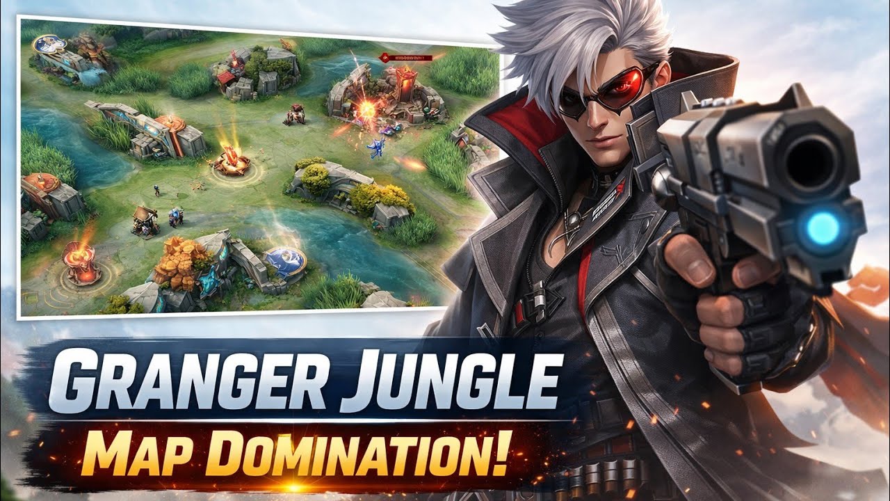 Granger Jungle = Pure Terror 💥 | Smashing Enemies All Over the Map | MLBB |