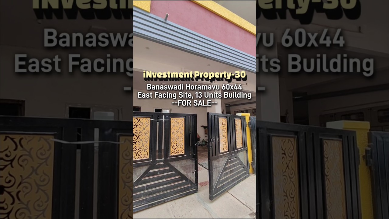 Многоквартирный дом 60x44 на продажу, Хорамаву, Бангалор, iP30