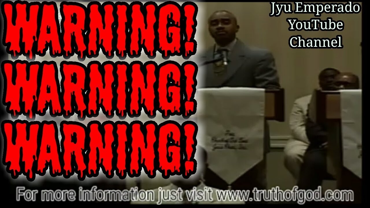 Pastor Gino Jennings - WARNING! WARNING! WARNING!