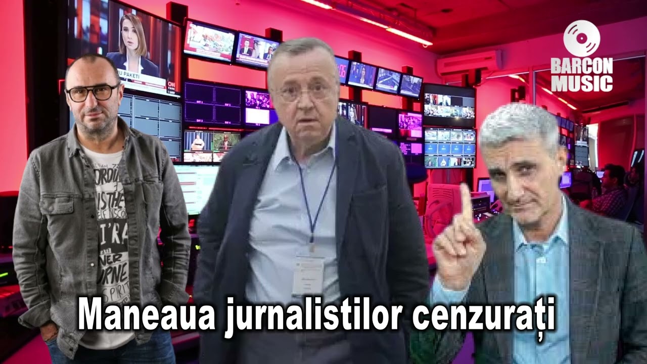 Robert Pustiu - Maneaua jurnalistilor cenzurați (Cristoiu, Tuca si Turcescu) - Nou 2026
