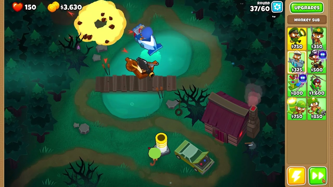 BTD6 The Cabin Military Only