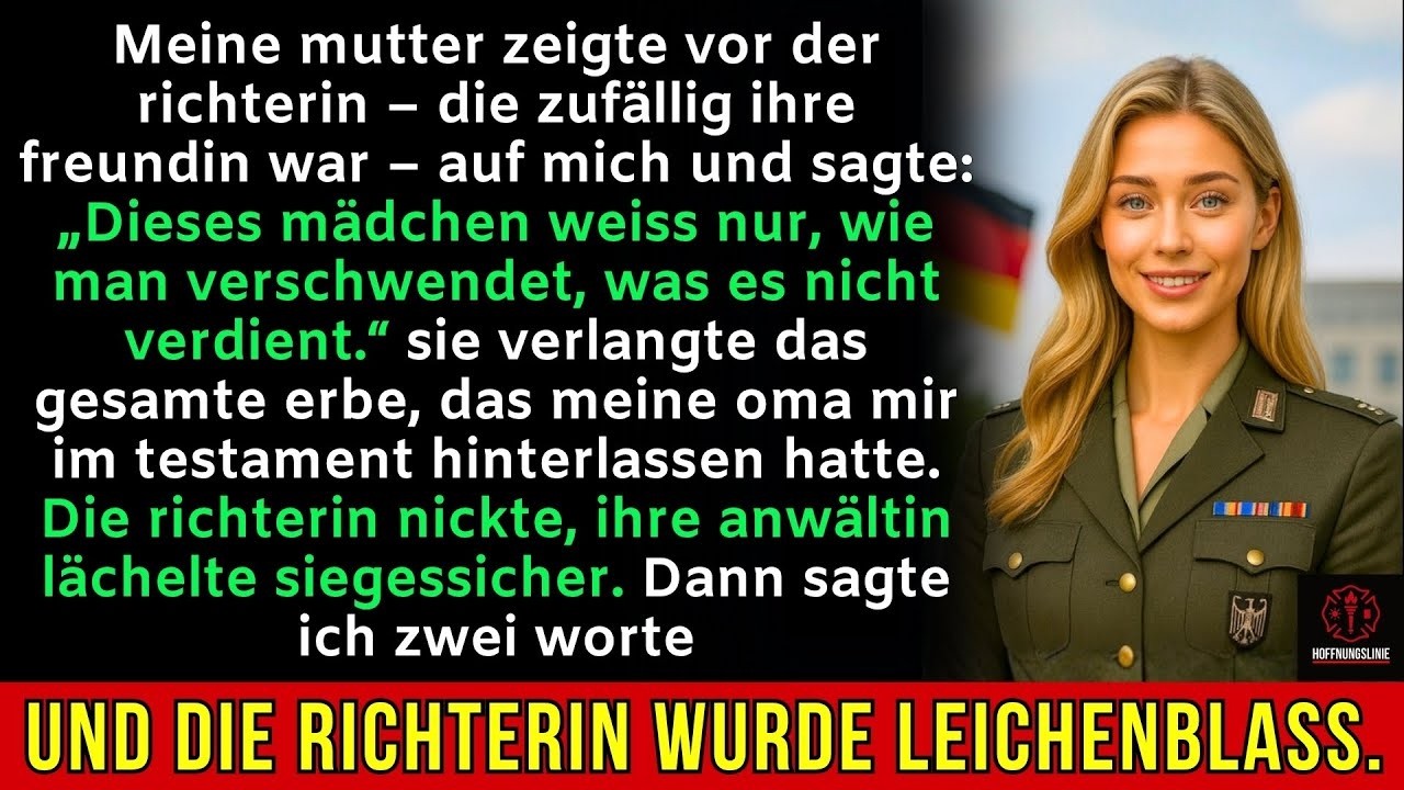 Vor Gericht wollten meine Eltern mein Vermögen – zwei Worte ließen Richterin blass und Mutter stumm