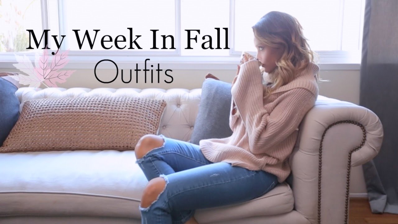 My Week In Fall Outfits
