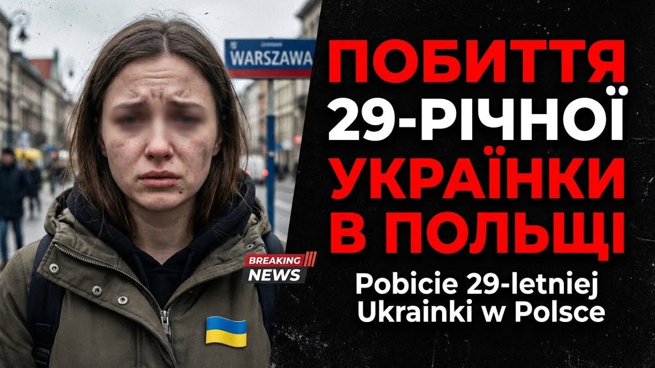 Жорстке побиття 29-річноі українки в Польщі