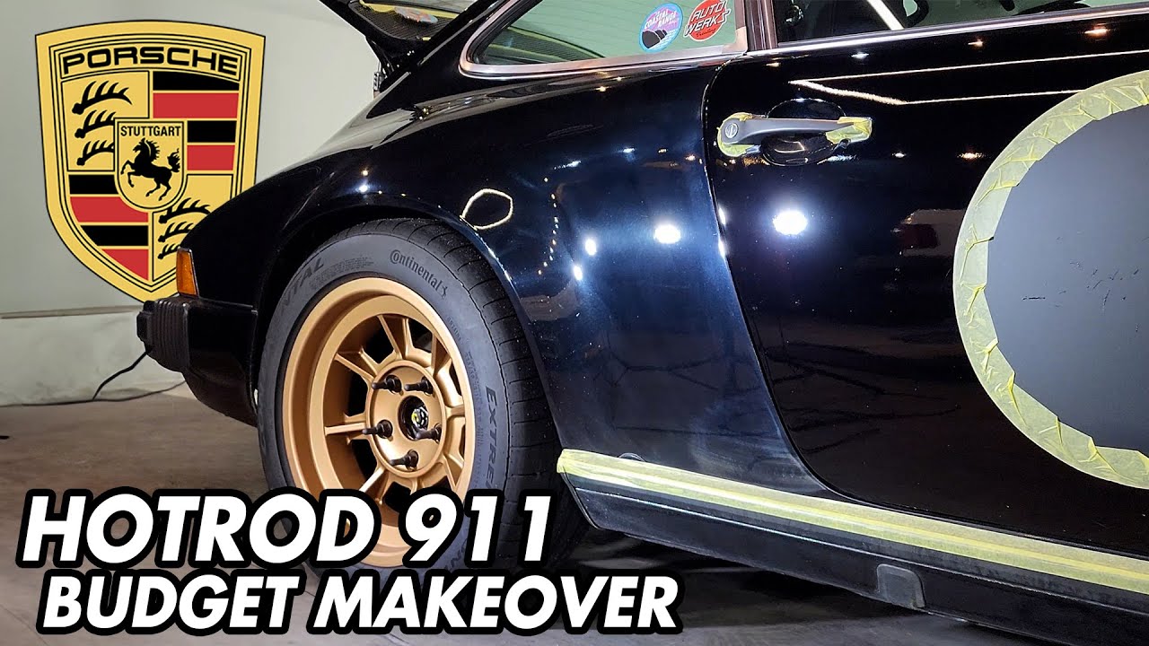 Detailing a Classic Porsche 911 on a BUDGET! Dry Ice Cleaning & Paint Correction