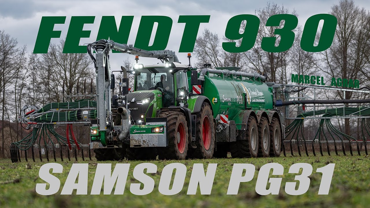 Fendt 930 mit Samson PG31 | LU Deppe