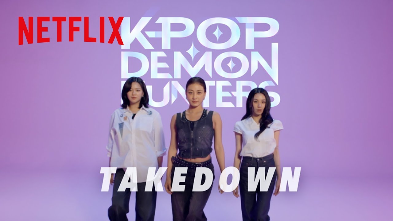 TWICE「TAKEDOWN（ジョンヨン / ジヒョ / チェヨン）」リリックビデオ | KPOPガールズ! デーモン・ハンターズ | Netflix Japan