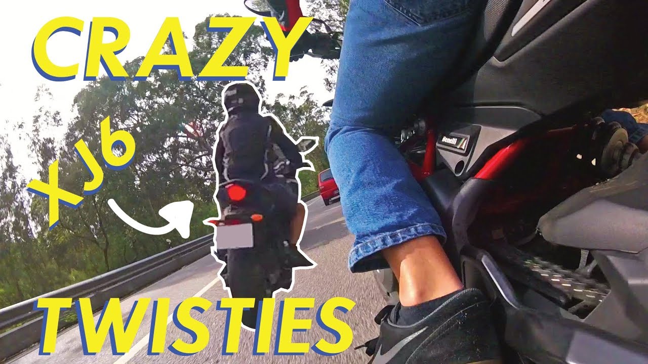 Mad Crazy Twisties 🔥💣💨  Benelli Bn302 and Yamaha xj6 ✔️🔥