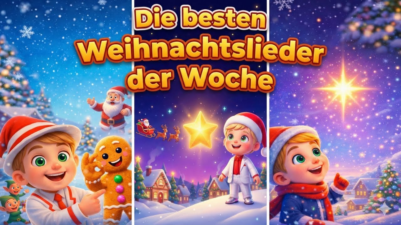 Das Beste der Woche! 🎅 Ein lustiges Weihnachtslied f&uuml;r Kinder 🎄🎶