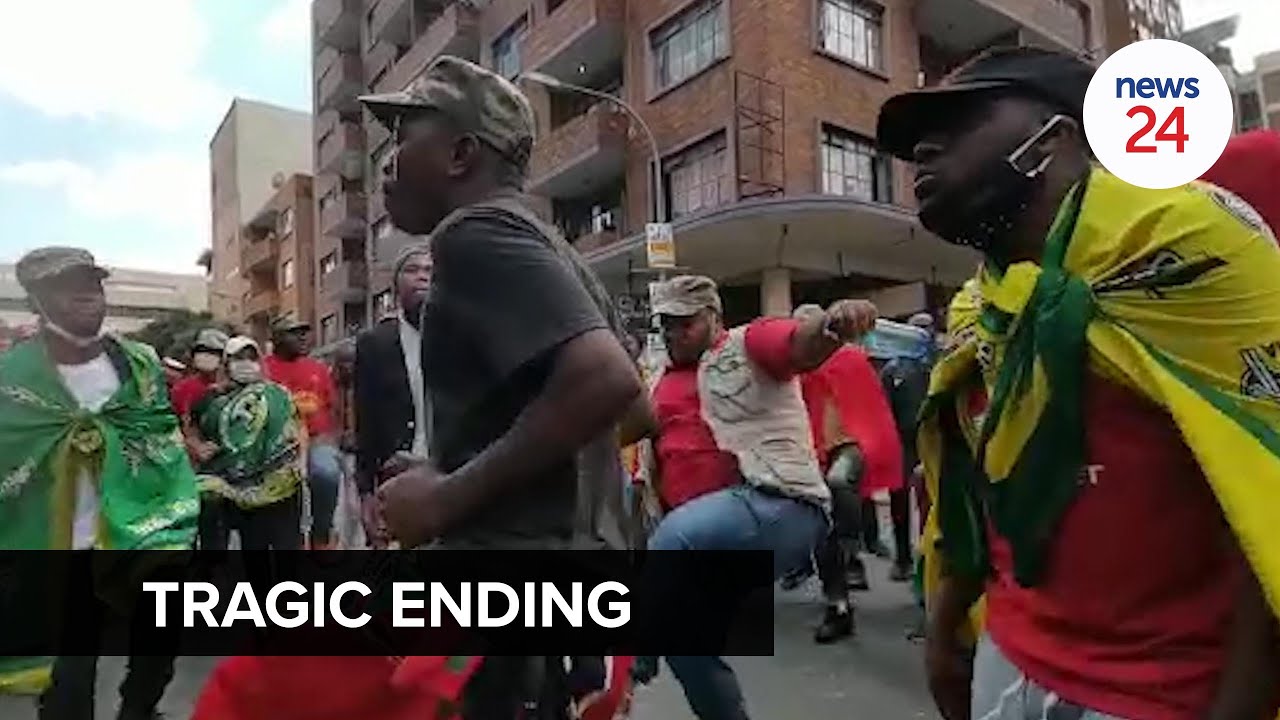 WATCH | One person shot dead in Braamfontein as cops disperse Wits fees protesters