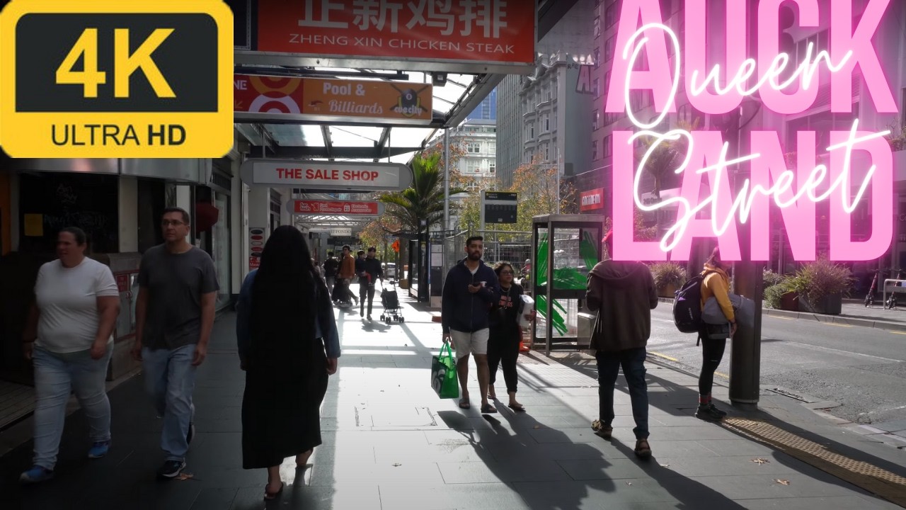 Walk in Auckland CBD | Queen Street in 2025 | 4K