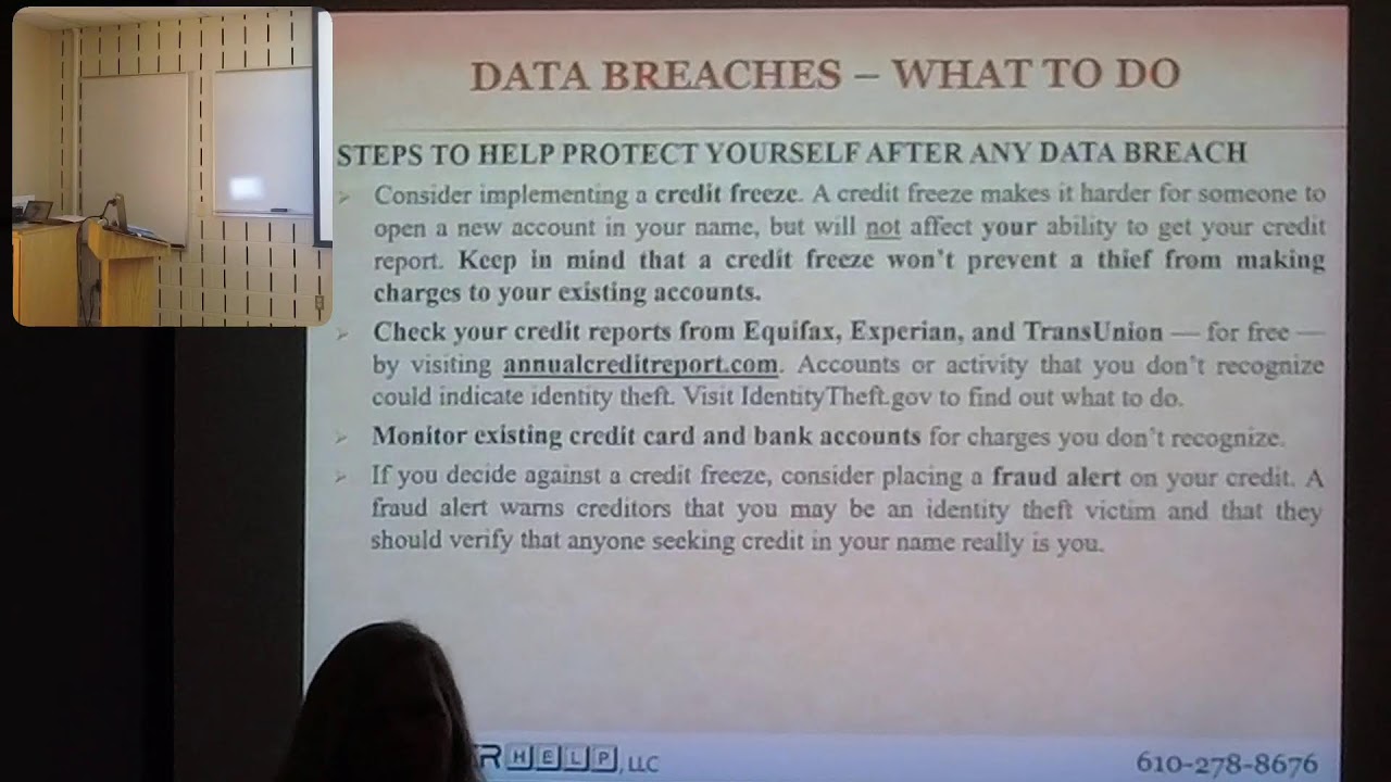 Scams avoidance - November 20, 2025