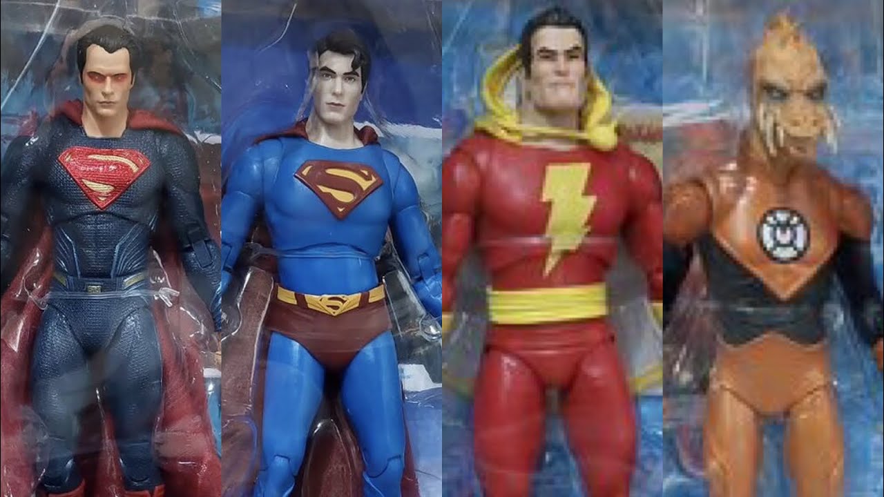Новые фотографии фигурок Супермена из коллекции McFarlane DC Multiverse &mdash; это то, что обязательно...