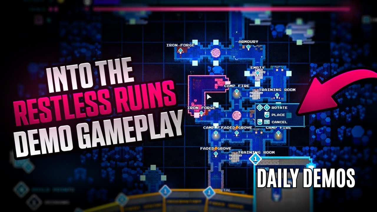 Into The Restless Ruins Lets You Create Dungeons With Cards