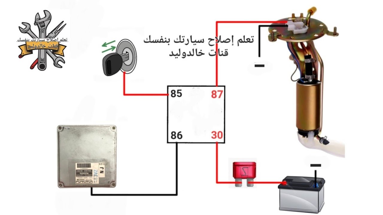 مخطط مضخة الوقود الكهربائية: مراجعة شاملة