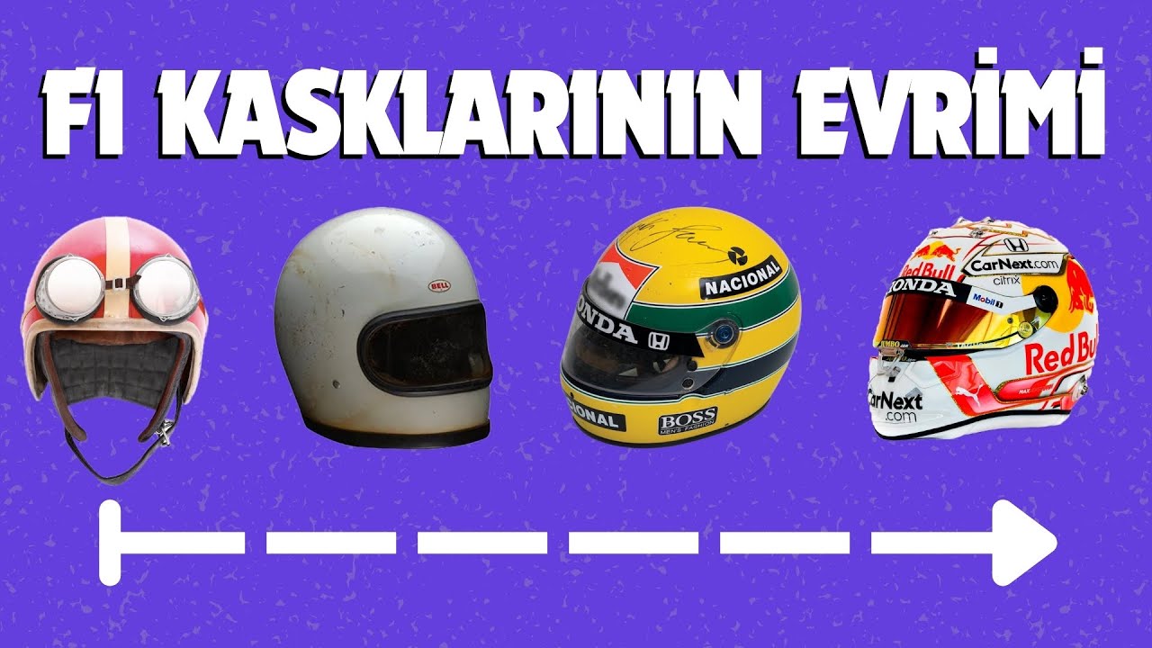 FORMULA 1 KASKLARININ TARİHİ