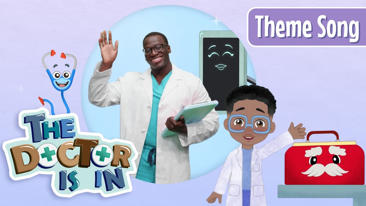 🎼 The Doctor Is In Official Series Theme Song - TV Show for Kids 🥼🩺🩵
