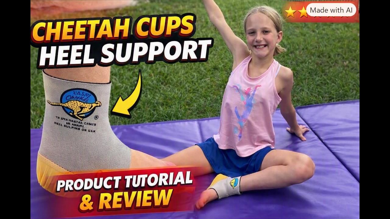 How To Use Cheetah Cups for Heel Support