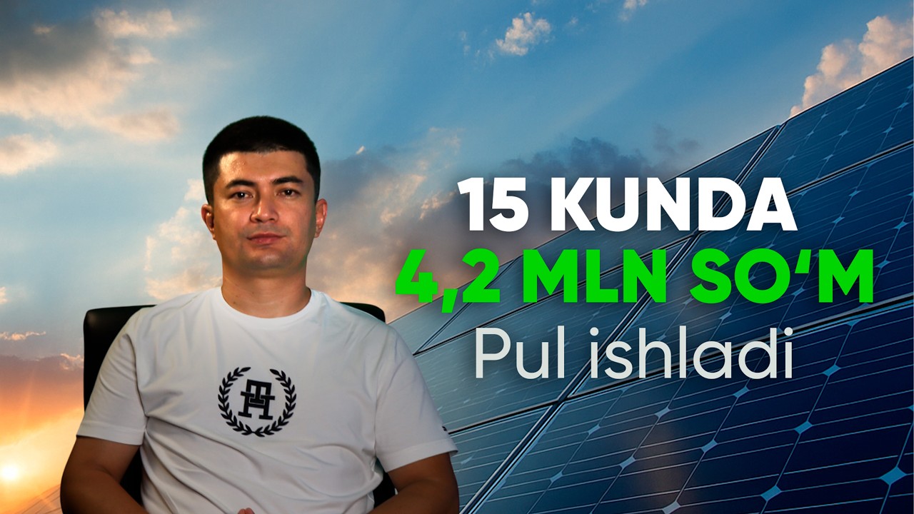 Diqqat! Musofirda ishlaydiganlar uchun chegirmalarni zo'rini qilib beramiz.