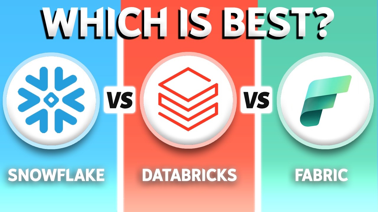 Snowflake vs Databricks vs Fabric (2026) - Which One Is BEST?