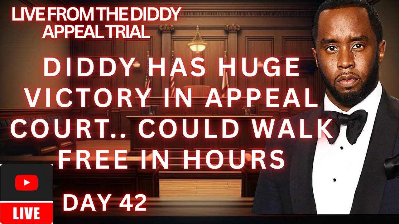 LIVE FROM DIDDY APPEAL: COURTS COULD FREE DIDDY IN HOURS!!