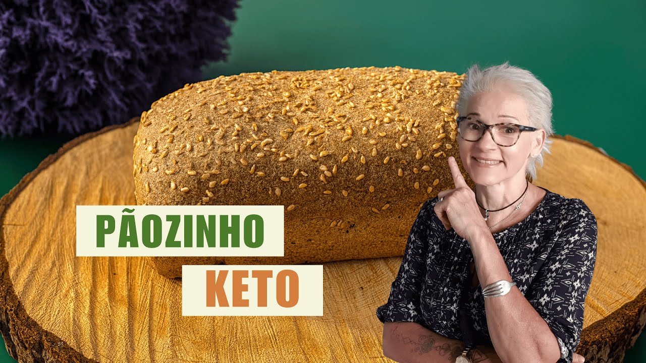 P&atilde;o Cetog&ecirc;nico, Rico em Fibras e Prote&iacute;na!