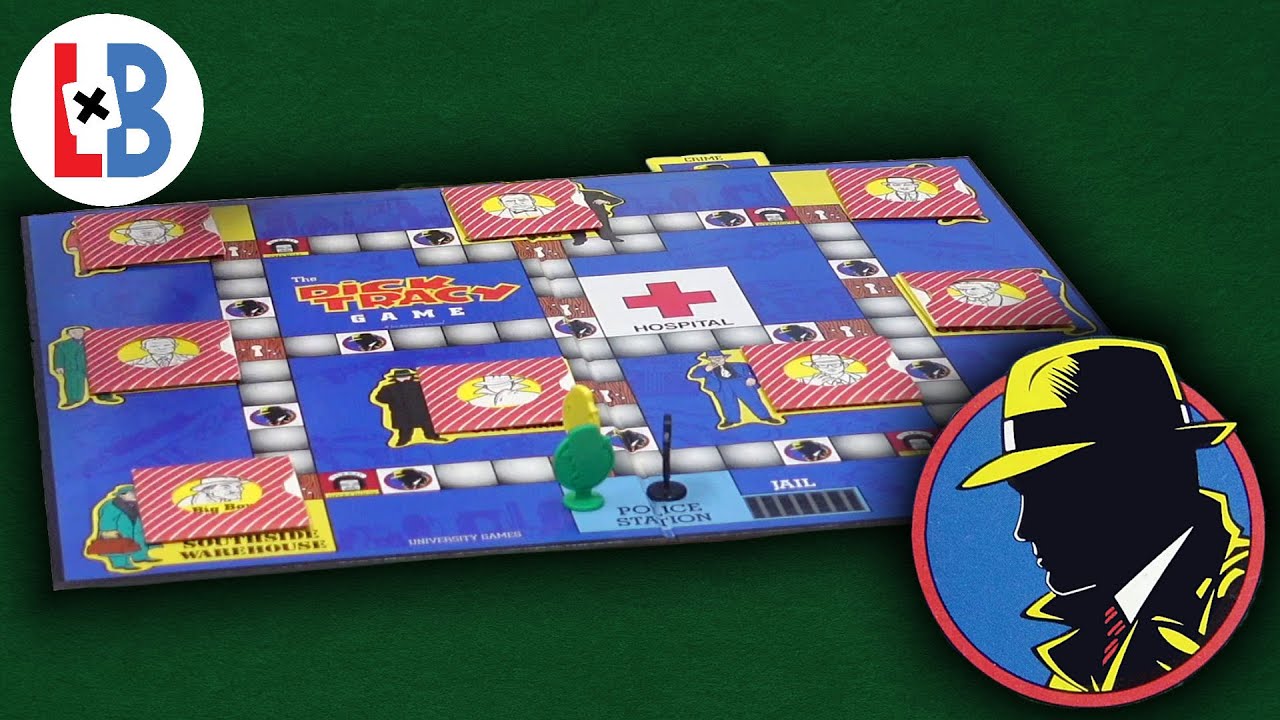 LXB Plays: The Dick Tracy Board Game
