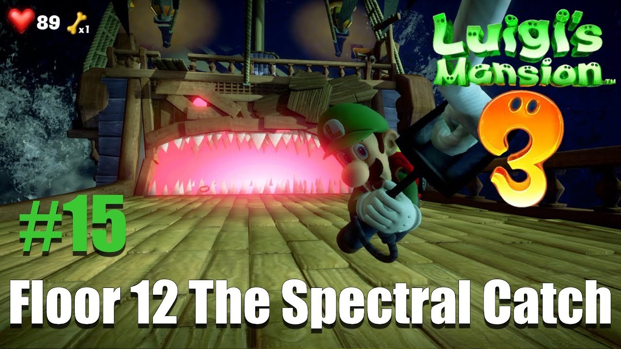 Luigi's Mansion 3 - Walkthrough #15 - Floor 12 The Spectral Catch